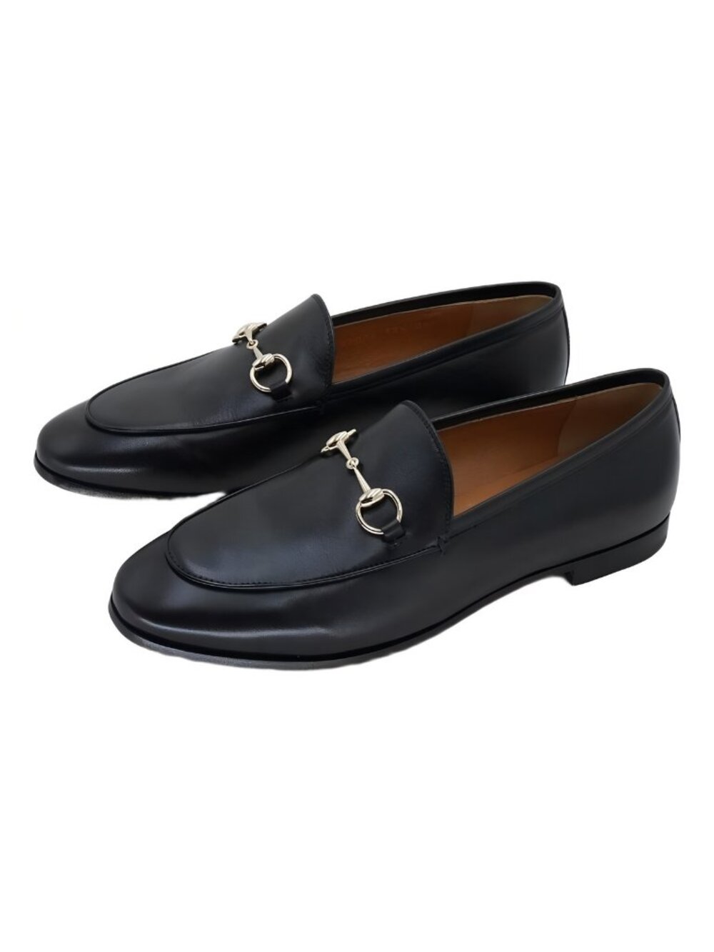 Gucci Jordaan Horsebit Loafers Real Betis Calfskin Women's Black EU 38.5 US 8.5 - Picture 2 of 6